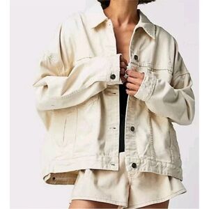 Free People We The Free Opal Swing Demin Jacket